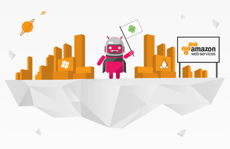 Innovation Never Stops: Access Android Online, On Demand With AWS!
