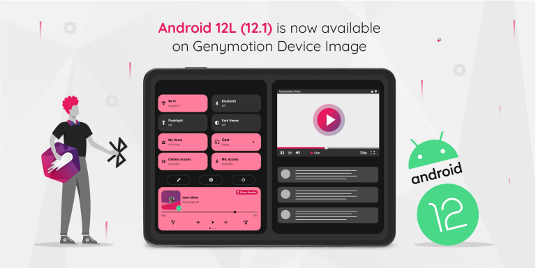 Android 12.1 for Genymotion Device Image
